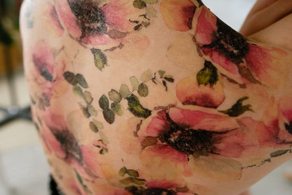 Temporary tattoo "Watercolor Summer Roses: Part 1"